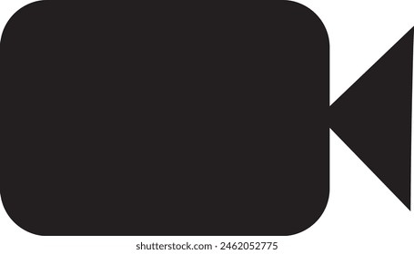 Video recorder icon design eps 10