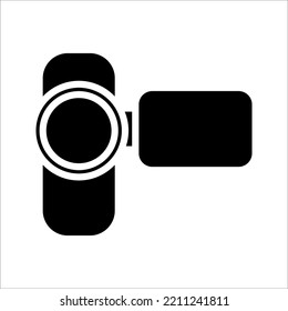 Video Recorder Icon On White Background