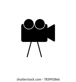 Video recorder icon vector