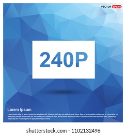video resolution icon