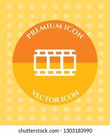 Video Roll Icon for Web, Applications, Software & Graphic Designs.