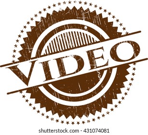Video-Gummistempel