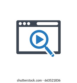 Video Search Icon