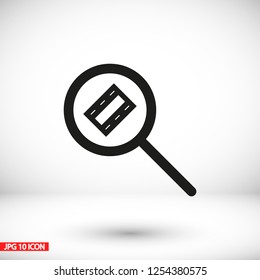 video search  icon vector