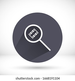 video search icon vector . Lorem Ipsum Illustration design