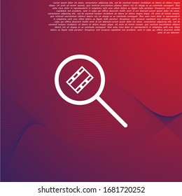 video search icon vector . Lorem Ipsum Illustration design