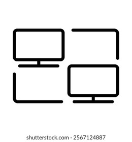 video sharing icon illustration design