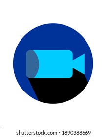 video shooting icon vector illustration