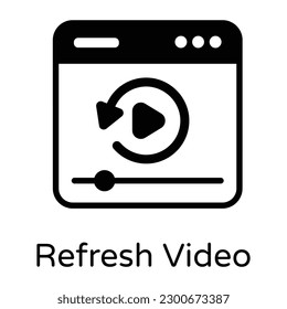 Video-Darstellungskonzept für Online-Streaming 