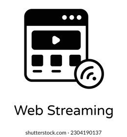 Vídeo que muestra el concepto de streaming en línea 
