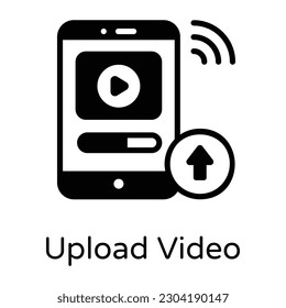 Video showing concept of online streaming 