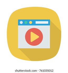  video square rounded