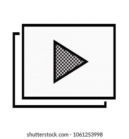 Video stream play icon