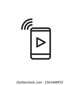 video streaming icon