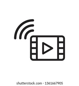 video streaming icon