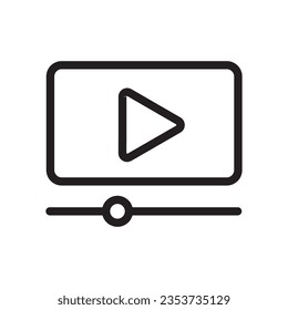 video streaming icon vector design illustration