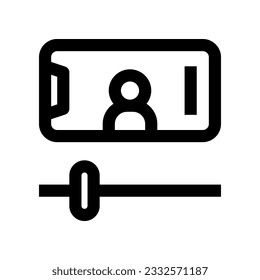 video streaming icon for your website, mobile, presentation, and logo design.