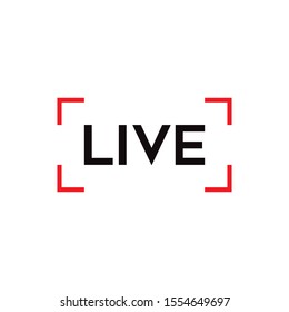Video streaming vector icon illustration sign
