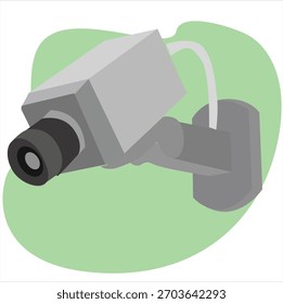 cámara de videovigilancia. Dispositivo de seguridad para proteger la propiedad privada.