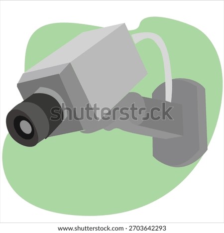 video surveillance camera. Safety device for protecting private property.