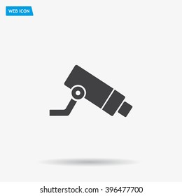 Video surveillance CCTV Camera - vector icon