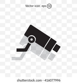 Video surveillance CCTV Camera - vector icon