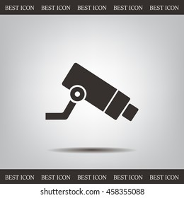 Video surveillance CCTV Camera - vector icon