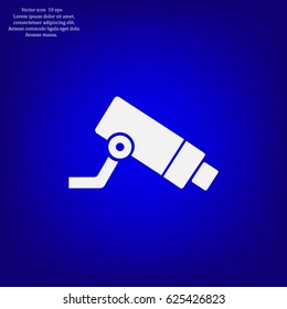 Video surveillance CCTV Camera - vector icon