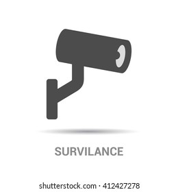 Video surveillance icon
