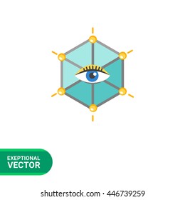 Video surveillance icon