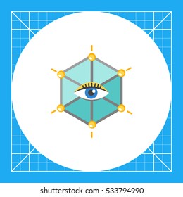 Video surveillance icon