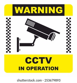 Video surveillance sign