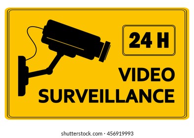 Video surveillance sign