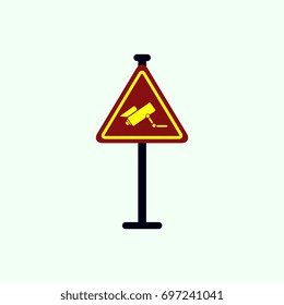 Video surveillance sign