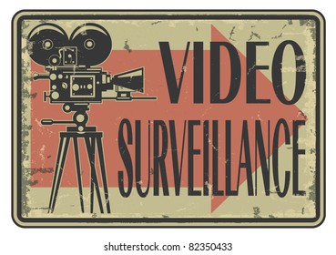 Video surveillance stamp