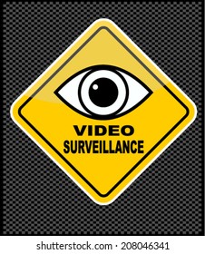 Video surveillance warning 
