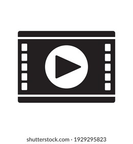 Video symbol, web and computer icon