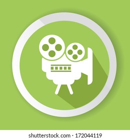Video symbol,vector