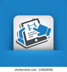 Video tablet