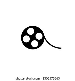 video tape icon. vector illustration