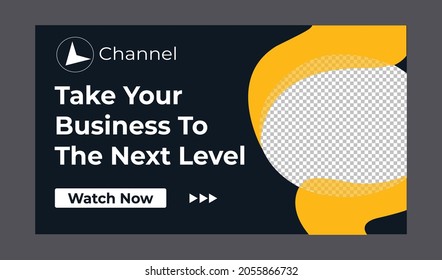 video thumbnail template design for any kind of video