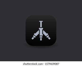Video Tripod - Vector App Icon