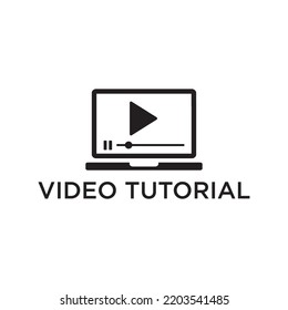 video tutorial icon , webinar icon