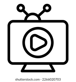 Vektorgrafik des Videoteppichbildes. WLAN im Fernsehen. Home-Remote