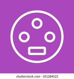 Video, usb, connect icon vector image. Can also be used for material design. Suitable for use on web apps, mobile apps and print media