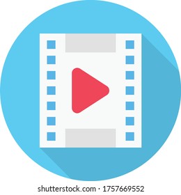 VideoVektorfarbensymbol 