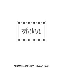 video -  vector icon