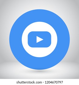 video vector icon eps 10