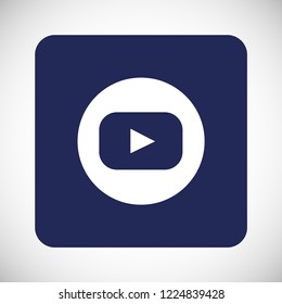 video vector icon eps 10