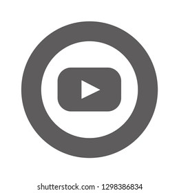 video vector icon eps 10